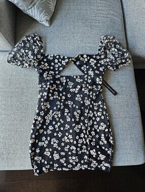 NEW NWT Love & Lemons Mini Dress with Cutout